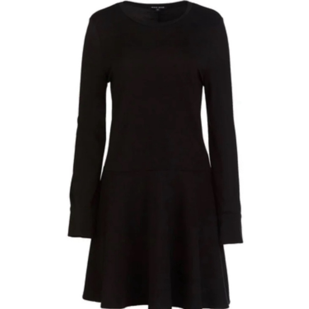💞 New Women’s Small Black Max & Ash Ponte Dress